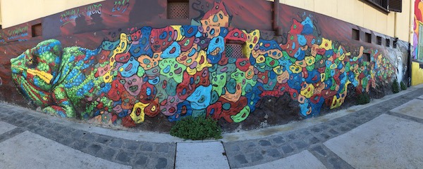 Artists in Valparaiso have brought color to every corner of the city.