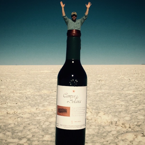 The flatness of the salt flats allows for clever photo tricks, which tourists just love.