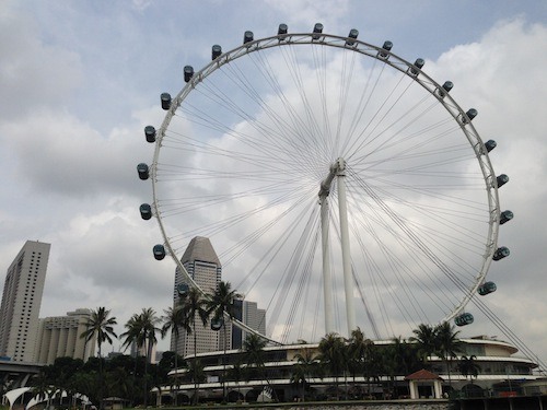 The Singapore Flyer is a monster.