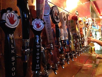 Bars on Sixth Street simply can't have enough taps. 