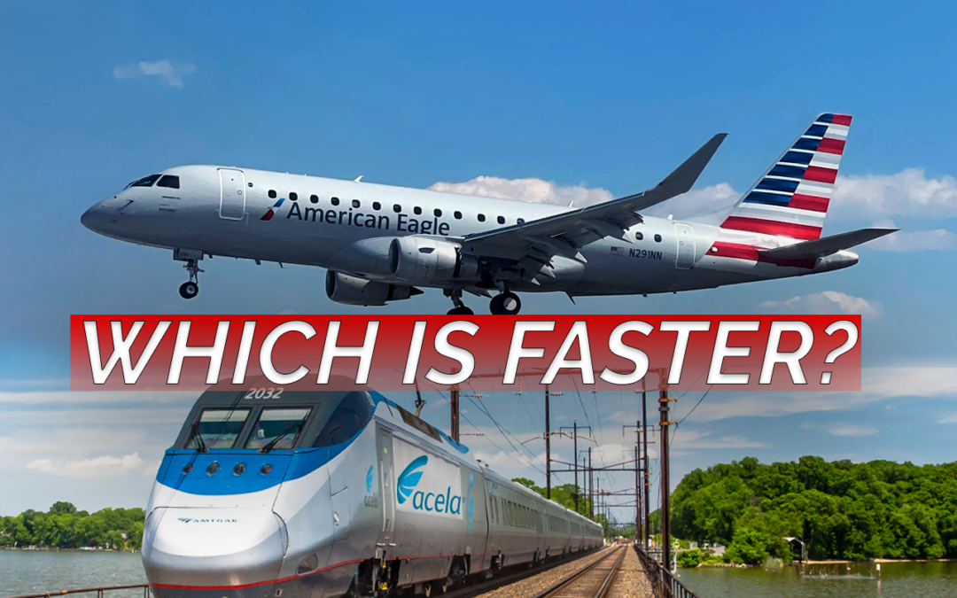 Acela vs. Airplane: Which one’s Faster?